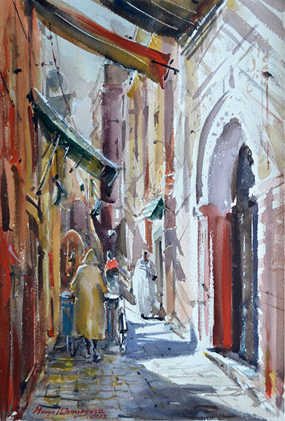 Watercolor 79- Marrakech