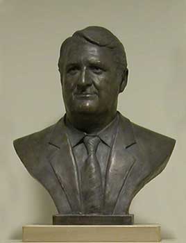 Bronze bust 