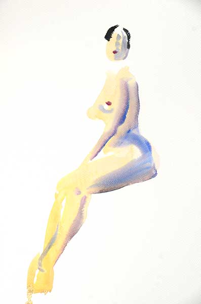 nude 6.watercolor