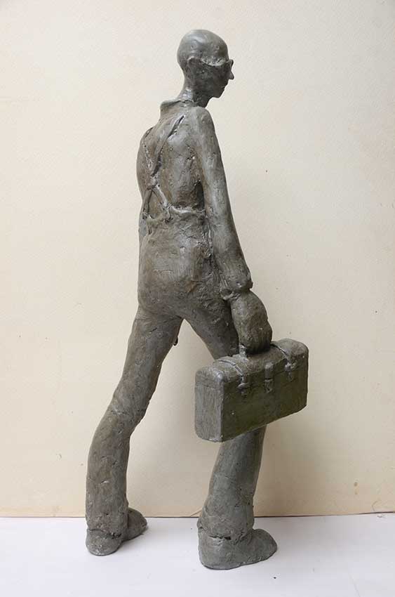 Bronze Sculpture- The Traveler
