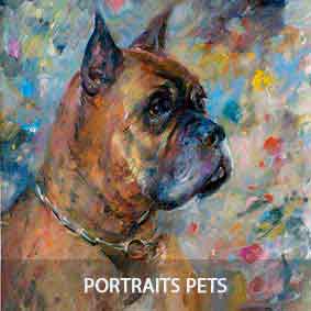 PET PORTRAITS BY CUSTOM