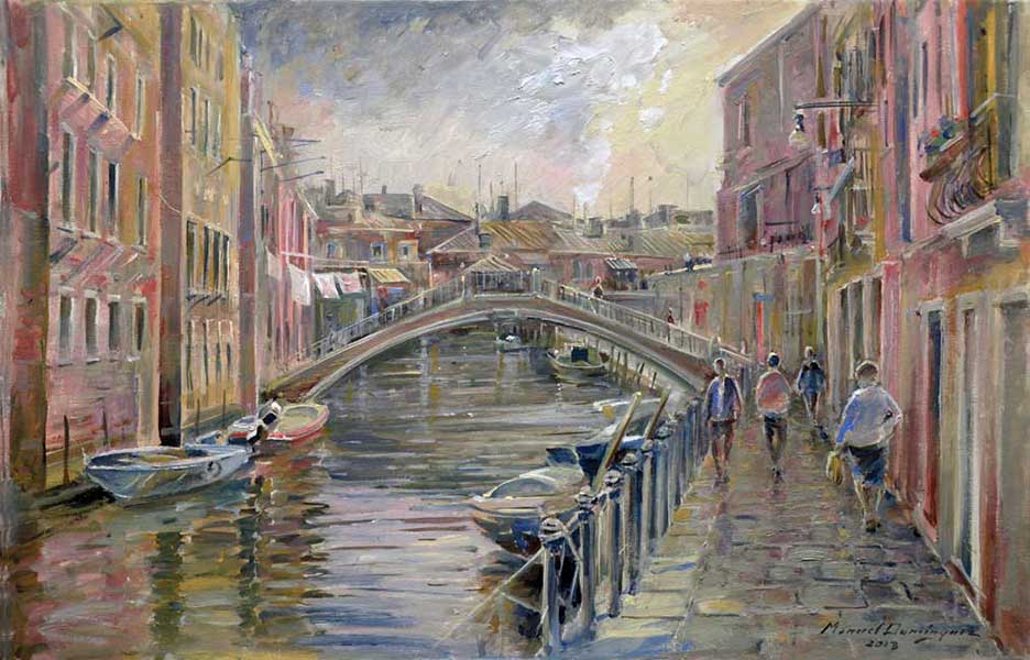 Venice. oil paiinting 3