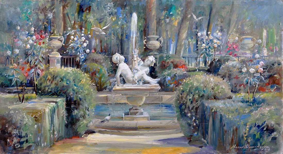 Aranjuez. oil painting 30