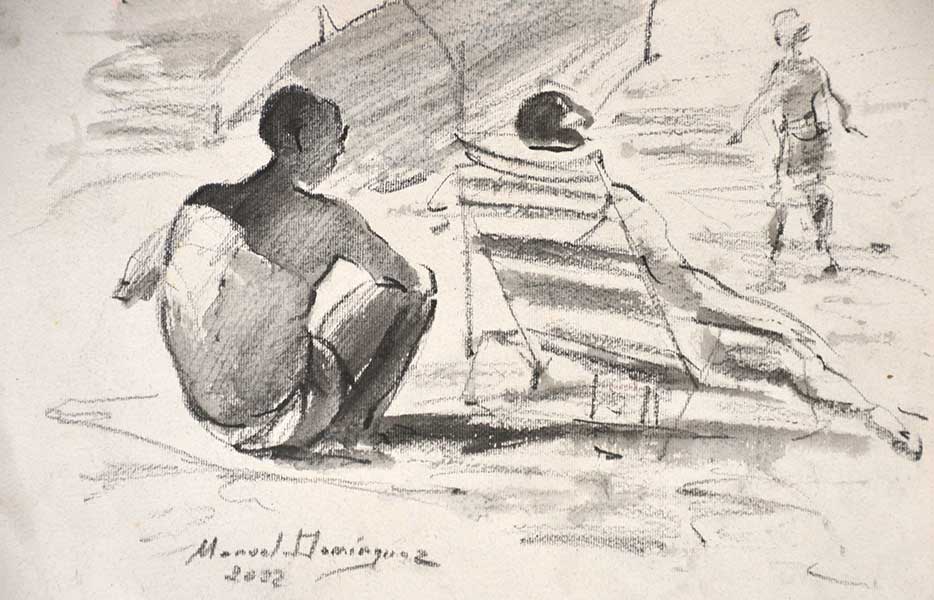 sketches on the beach 32