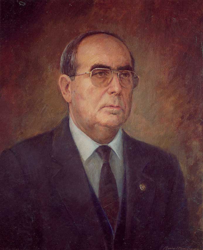 Oil portrait. Manuel Domínguez 11